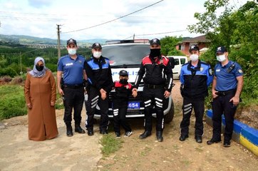 Son dakika haberleri! Küçük çocuğun hayalini polisler gerçekleştirdi