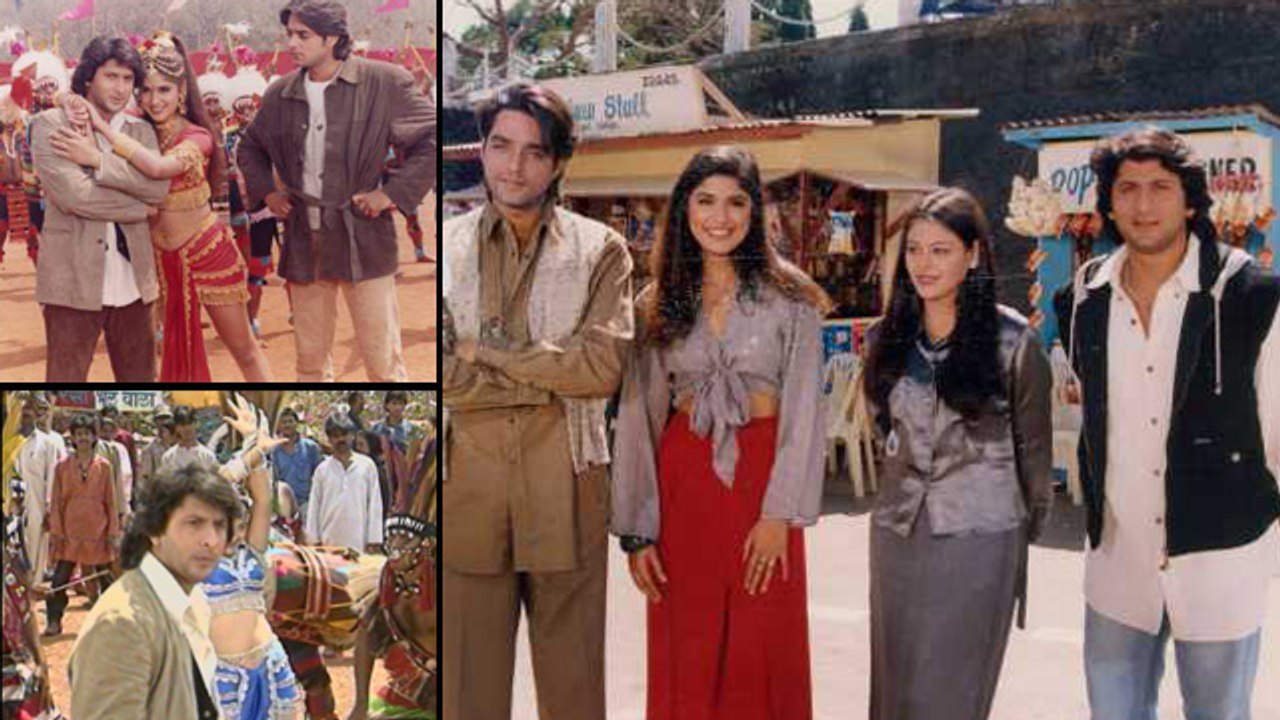 Betaabi On Location (1997) | Arshad Warsi | Chandrachur Singh ...