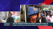 Polisi Tangkap Pemalsu Surat Antigen Covid-19