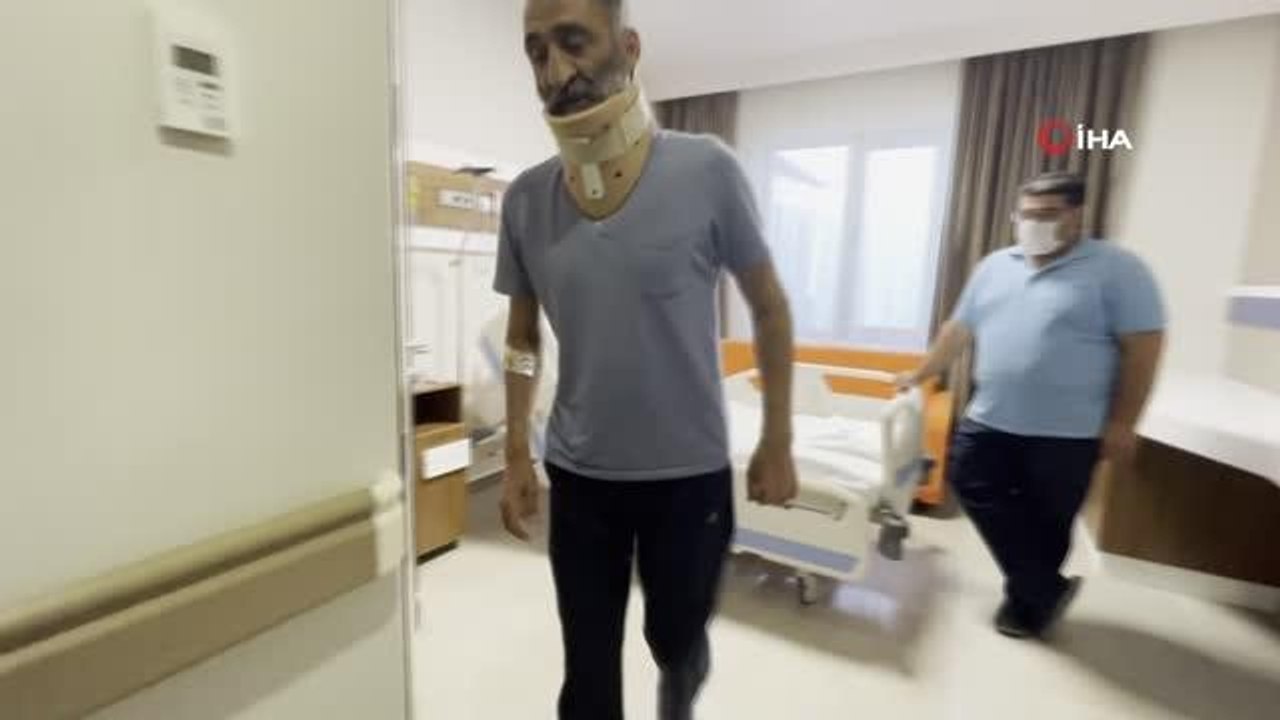 Son dakika haberleri! Felçli geldiği hastaneden yürüyerek ayrıldı