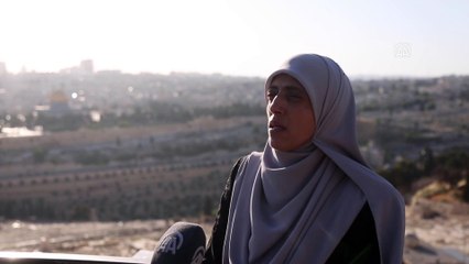 Mescid-i Aksa'nın gönüllü kadın muhafızı: Aksa'yı ölene ya da topraklarımız kurtulana kadar...
