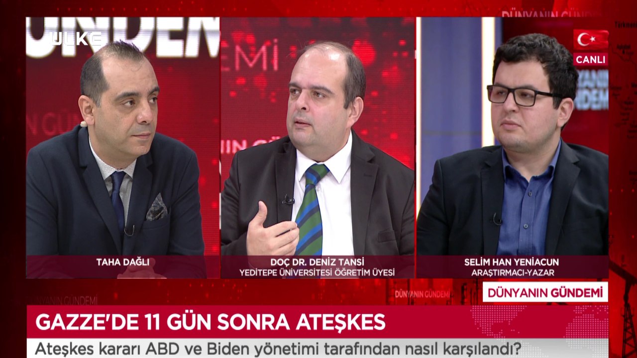 Dünyanın Gündemi - Deniz Tansi | Selim Han Yeniacun | 22 Mayıs 2021