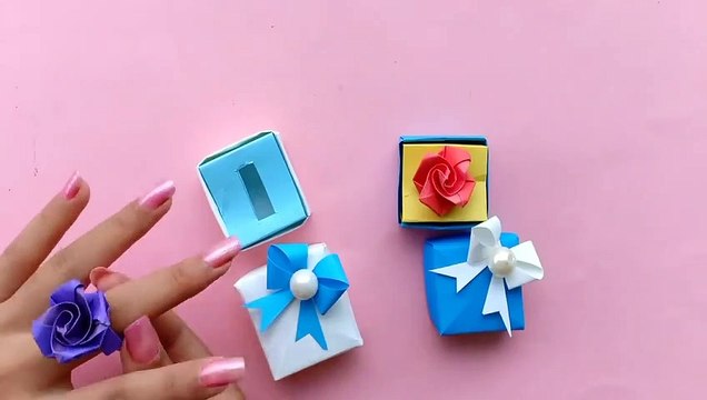 How To Make Beautiful Rose Ring / How To Make Paper Things /Diy Paper Rose Ring / Paper Craft Ideas