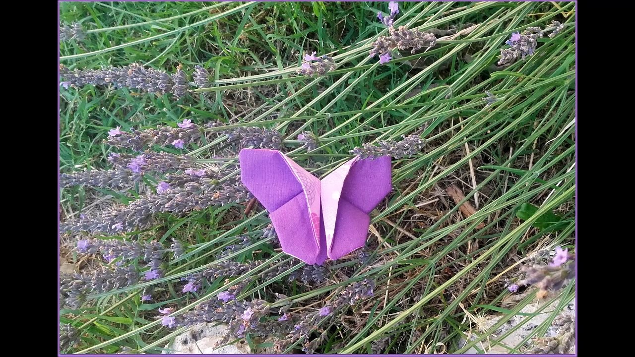 Papillon Origami / Butterfly Sewing - Tuto Couture Valma Créas