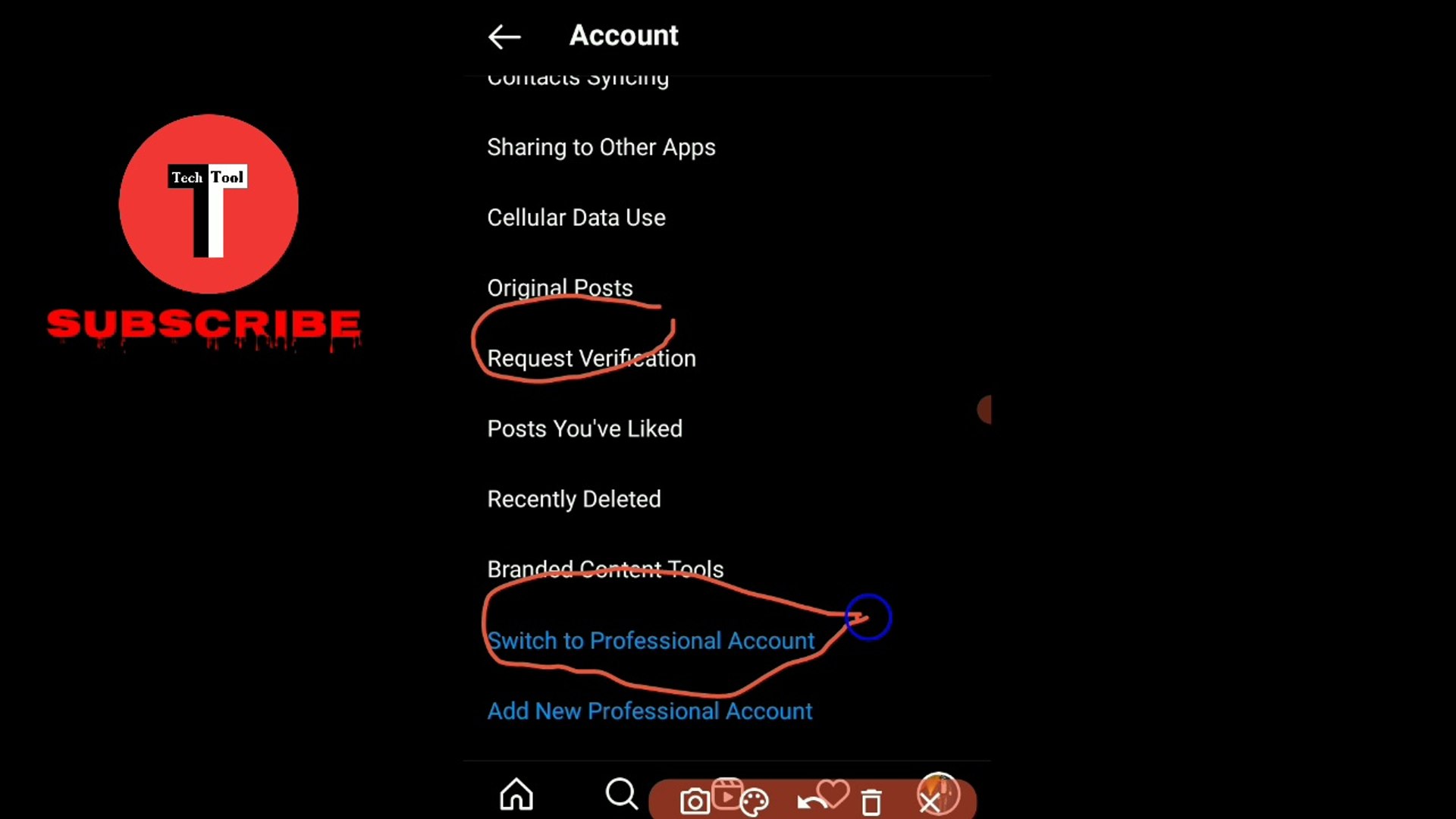 How to make Professional account in Instagram #techtool