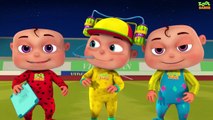 Zool Babies Playing Soccer _ Five Little Babies Series _ Cartoon Animation For Children