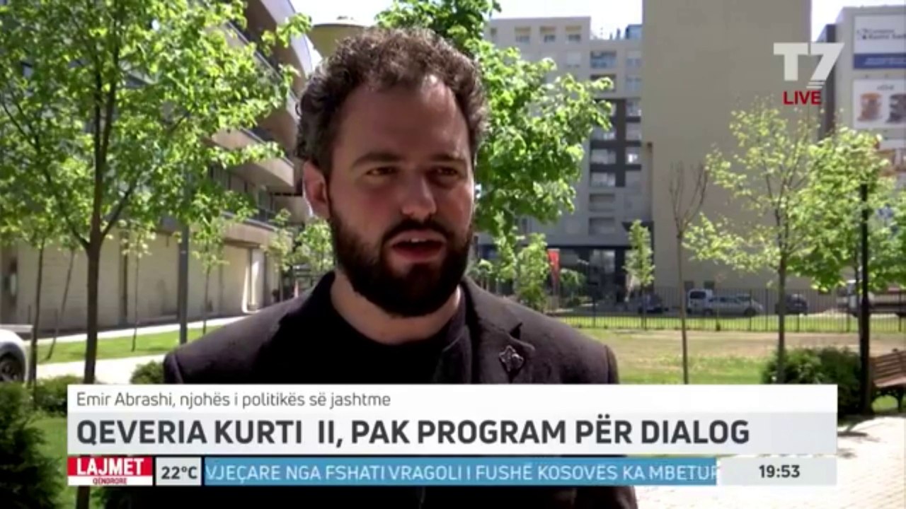 Qeveria Kurti ll, pak program për dialog