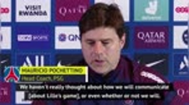 Poch undecided on giving PSG players title race score updates