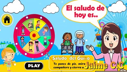 JUEGO INTERACTIVO DE SALUDO EN POWERPOINT