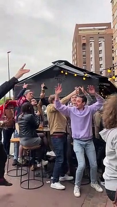 Finale de la Champions Cup : les supporters du Stade Toulousain y croit toujours dur comme fer en début de deuxième mi-temps