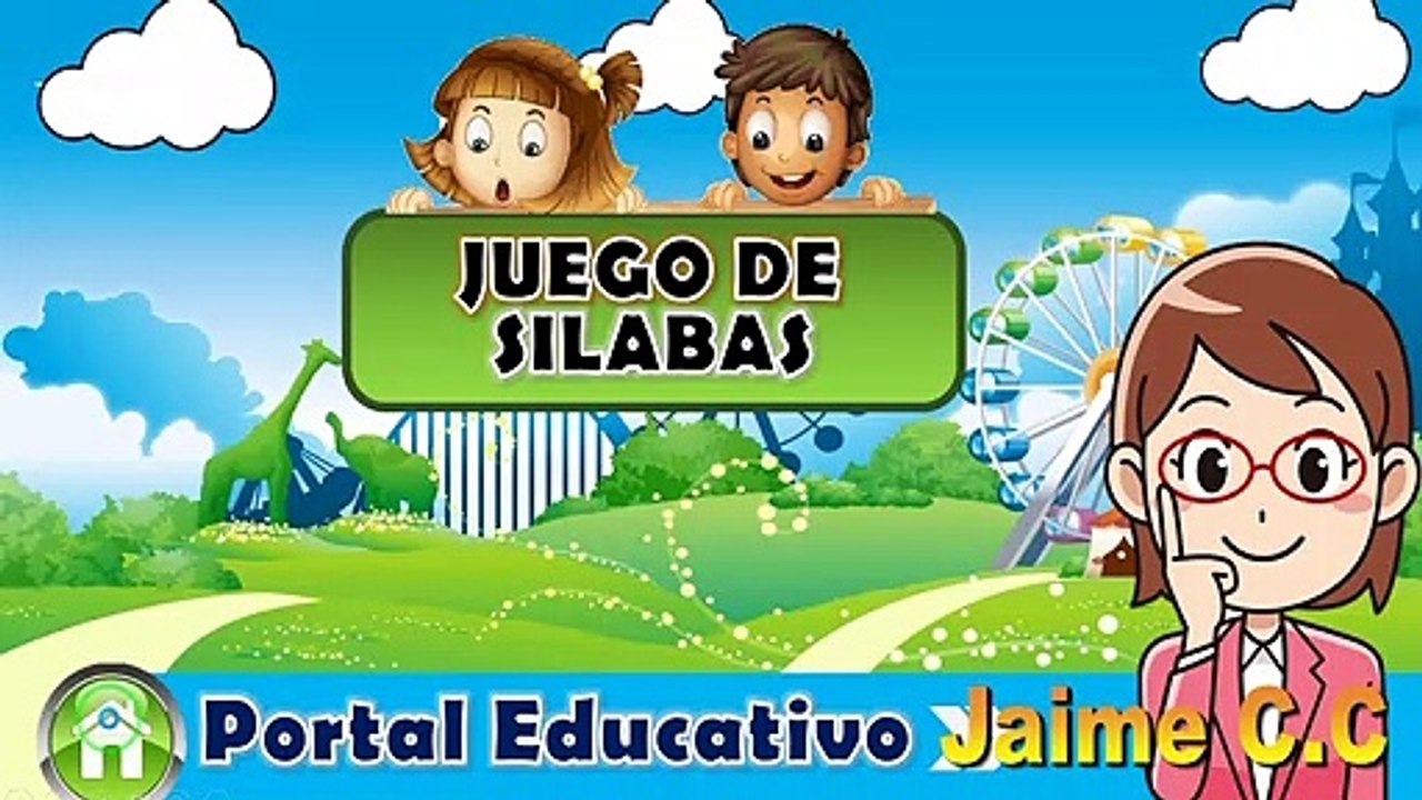 JUEGO DE SILABAS EN POWERPOINT