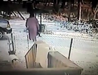 Psikopat kediye bulaştı, bedelini ağır ödedi!