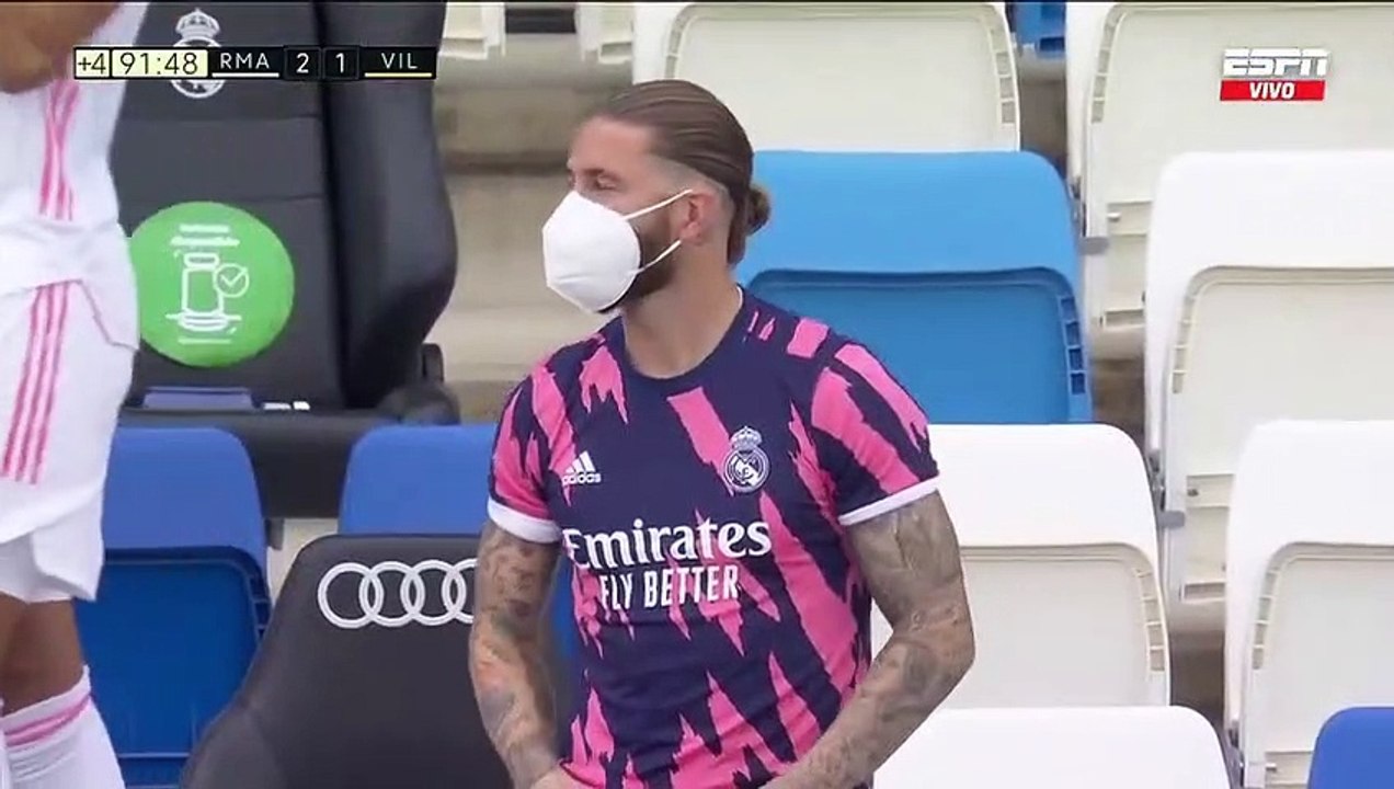 Real Madrid vs Villarreal 2-1golazo de Luka Modrić  Laliga 2021