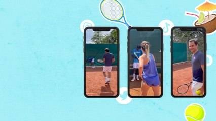 Federer failed at the GEMS Life Challenge, Monfils : New balls please!