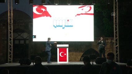 GAZİMAĞUSA - KKTC Cumhurbaşkanı Tatar: 'Bizim gönlümüz bir, geleceğimiz bir'