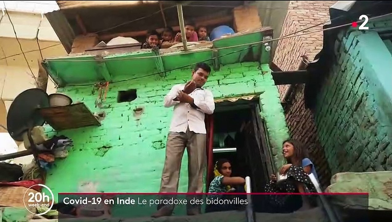 Inde : le paradoxe du Covid-19 dans les bidonvilles