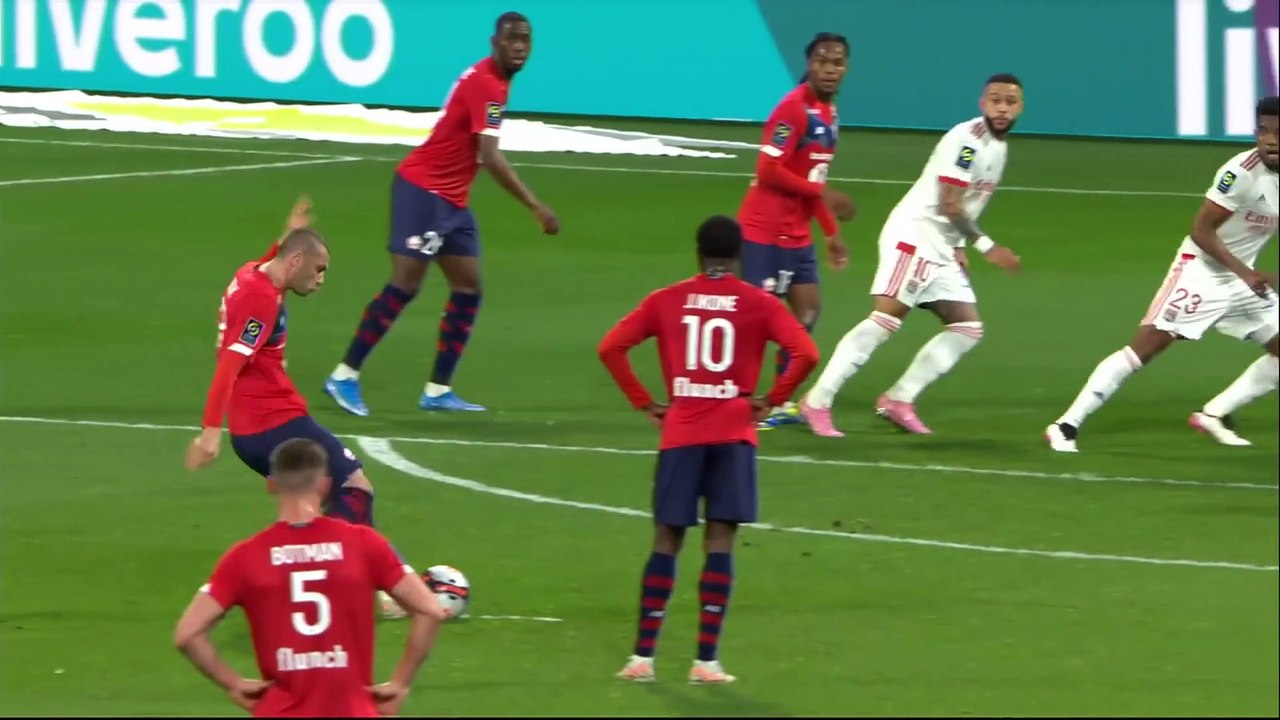OLYMPIQUE LYONNAIS - LOSC LILLE (2 - 3)  Highlights / 2020-2021 Burak Yılmaz Show
