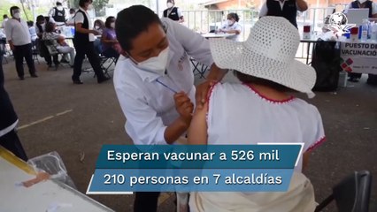 Próximo martes inicia vacunación para adultos de 50 a 59 años en 7 alcaldías