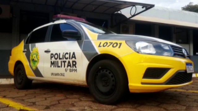 Homens são detidos pela Polícia Militar sob suspeita de furto