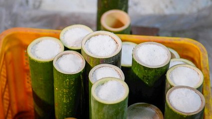 Why nine times roasted bamboo salt costs so much more than sea salt