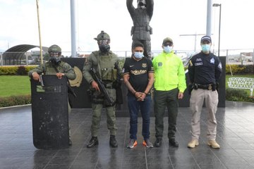 En Barranquilla, fue capturado alias 'Toni', enlace de 'Otoniel' en Centroamérica