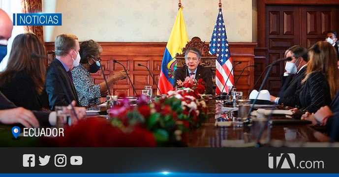 Presidente Lasso mantuvo hoy su primera reunión bilateral -Teleamazonas