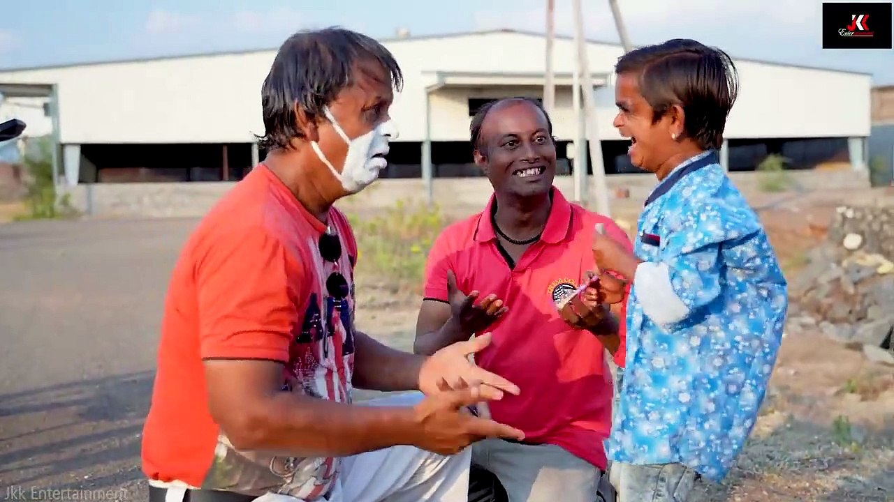 CHOTU DADA KE MASK KA JUGAAD PART 2 - छोटू के मास्क 2 - Khandesh Hindi Comedy - Chotu Comedy Video