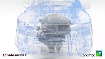 Animation du moteur Achates Power Aramco 2.7L OPGCI