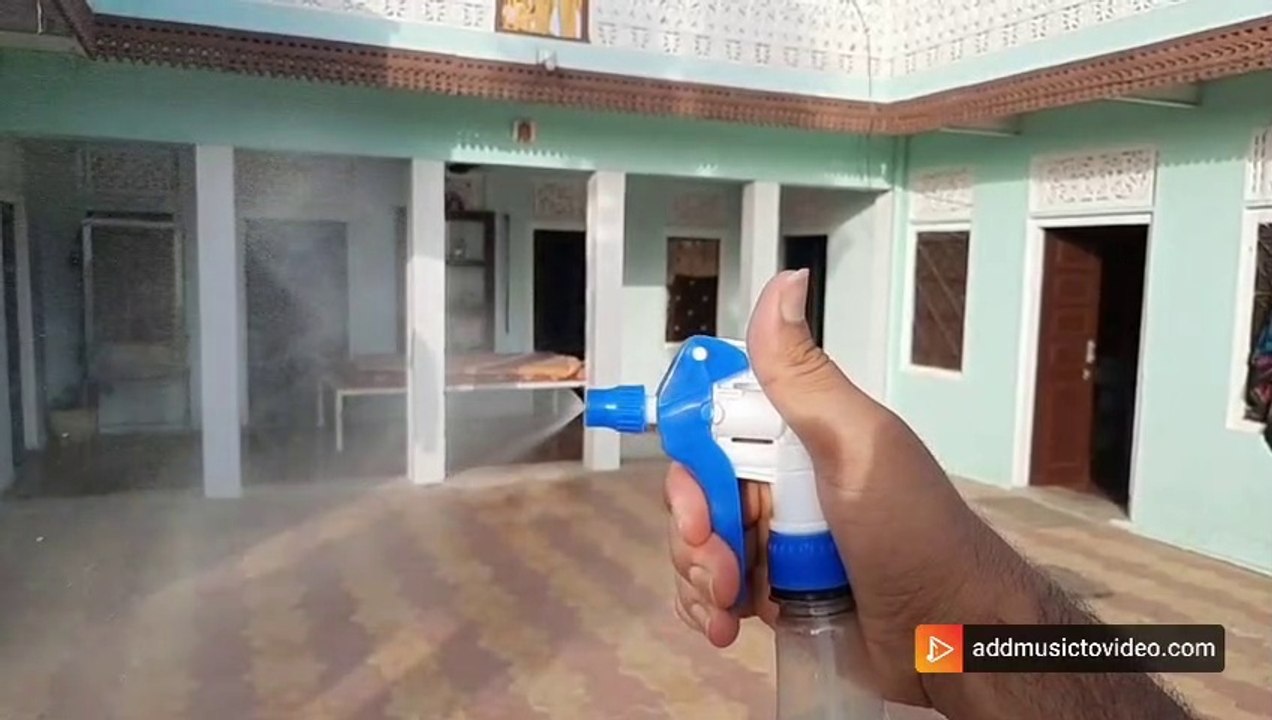 This water sprayer looks stunning in slowmotion | Must watch | पानी की मस्त फुहार