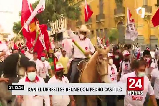 Urresti tras reunión con Castillo: Mientras no deslinde de Cerrón para mí sigue siendo Sendero Luminoso