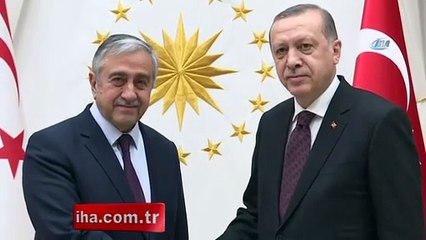 Erdoğan, KKTC Cumhurbaşkanı ile görüştü