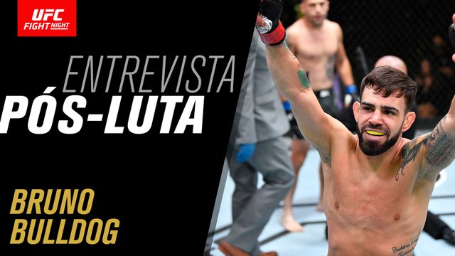 Entrevista pós-luta com Bruno Bulldog | UFC Vegas 27