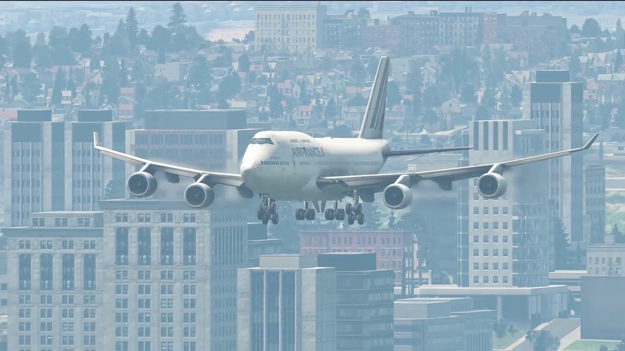 The pilot B747 was fired for this landing | O piloto B747 foi despedido por este pouso.