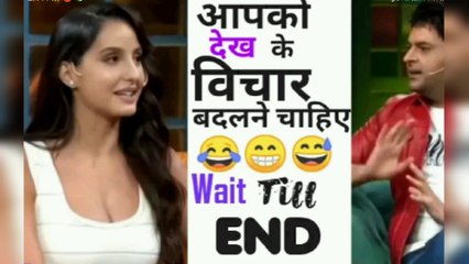 Ultra double meaning meme of Kapil Sharma and Nora Fatehi__ CoinSwitch