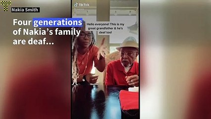 TikToker Nakia Smith helps deaf Black Americans preserve their brand of sign language