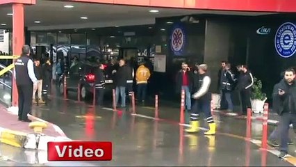 Patlamada yaralananlar hastaneye kaldırıldı