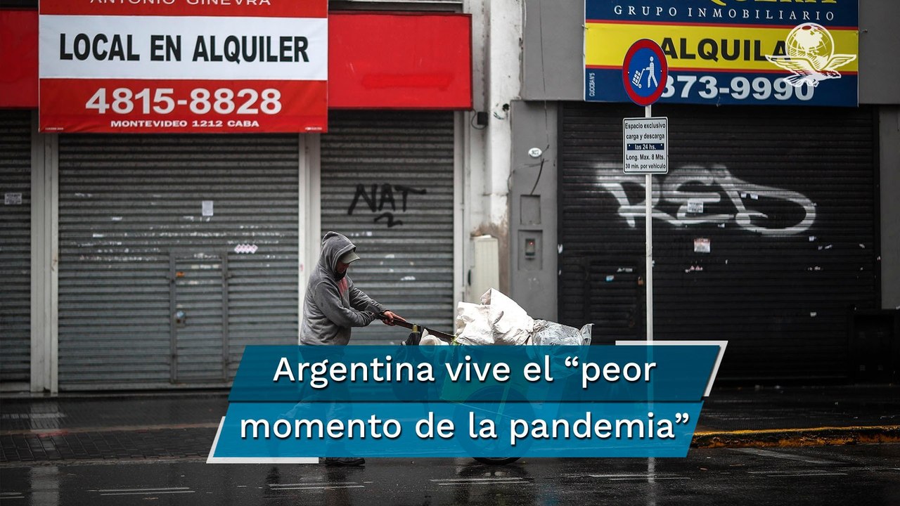 Argentina entra en nuevo confinamiento estricto por creciente ola de Covid-19