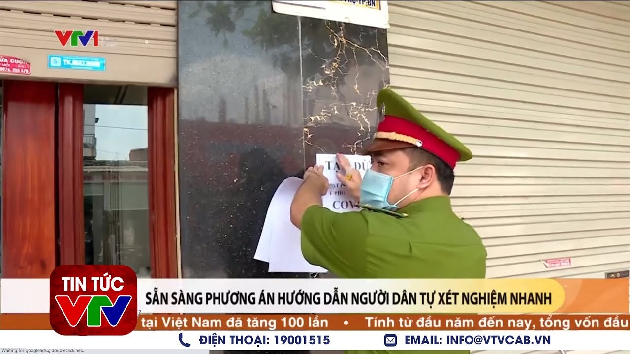 Sẵn sàng phương án hướng dẫn người dân tự xét nghiệm nhanh  VTVcab