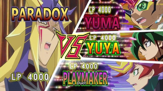 Paradox Vs Yuma, Yuya, Playmaker BBT II
