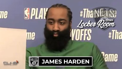 James Harden Game 1 Postgame Interview | Celtics vs Nets