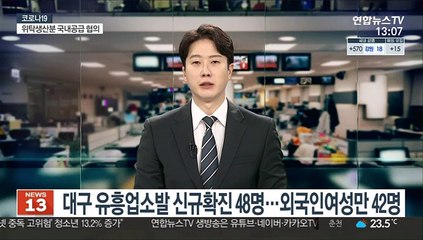 Video herunterladen: 대구 유흥업소서 확진자 48명 쏟아져…외국인 여성만 42명