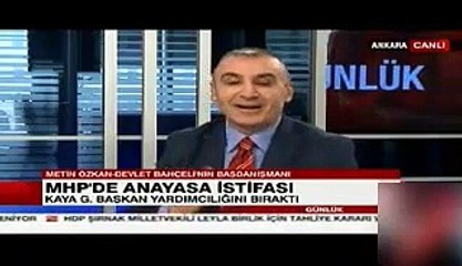 MHP'li vekilden canlı yayında CNN Türk'e KJ ayarı