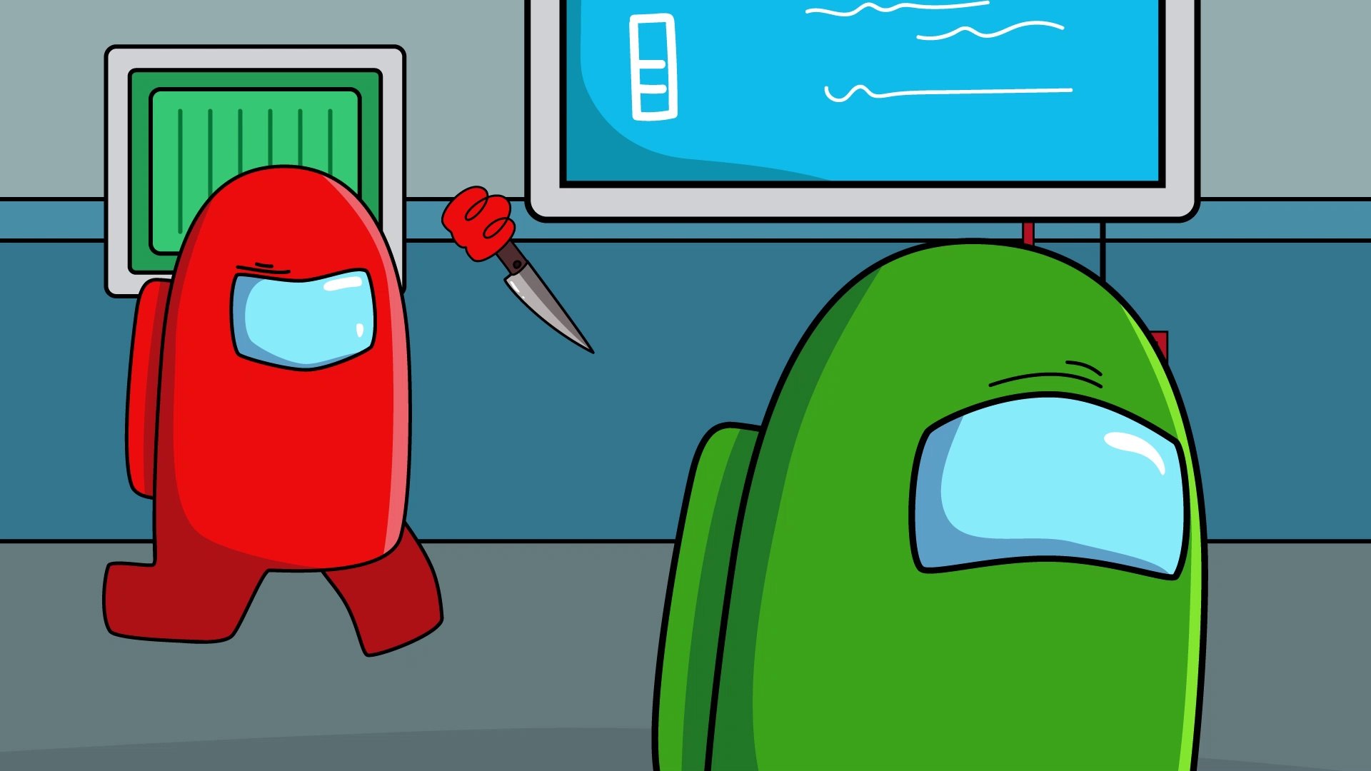 ⁣Among Us Logic: Play Among Us in Real Life | Cartoon Animation