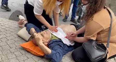İstanbul’un göbeğinde dehşet anları: Ölüyorum, taksi çağırın