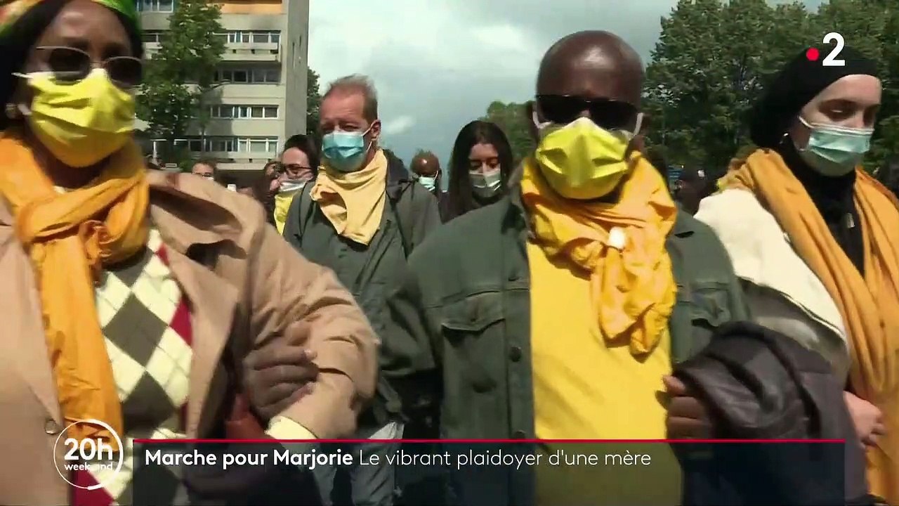 Un hommage à Marjorie, la jeune fille de 17 ans poignardée à mort vendredi dernier par un jeune homme de 14 ans, a lieu hier après-midi à Ivry-sur-Seine