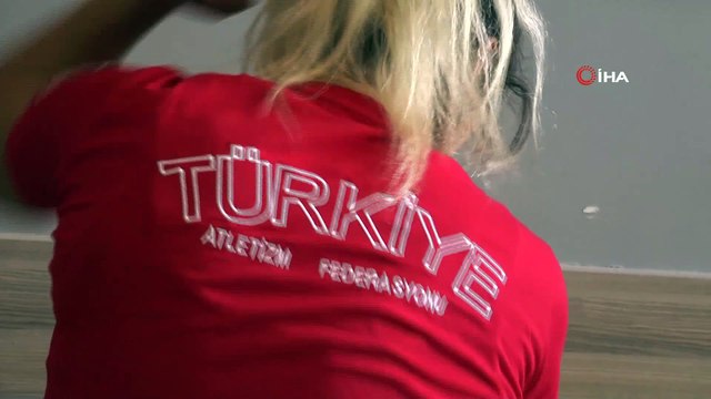 Milli ciritçi Eda Tuğsuz olimpiyatlara Palandöken’de hazırlanıyor