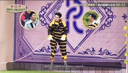 [ENG SUB] Keep Running S9 Ep5 Lucas Highlights with Yuqi & Kun