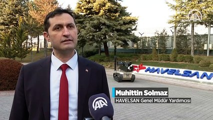 Dijital birliğin robot askeri Barkan göreve hazırlanıyor
