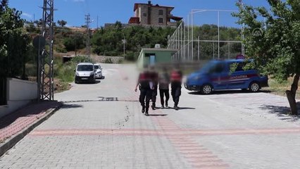 Traktörün su tankerinde uyuşturucu ele geçirilen operasyonda yakalanan zanlı adliyede