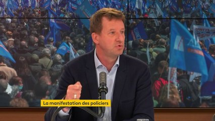 Yannick Jadot : "J'étais fier d'être là pour dire aux policiers : votre colère, il n'y a pas que le Rassemblement national pour l'écouter"